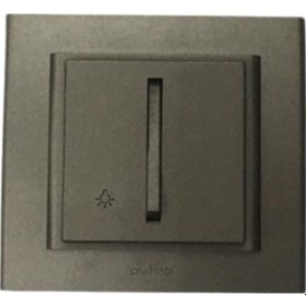 Resim Mina metallıc slim light Anahtarı antrasit 