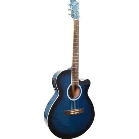 Resim Gitar Akustik Extreme Sahne Gitarı (XAC45EQ4BLS) 