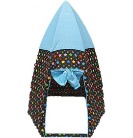 Resim Abbie Türksat Füze Oyun Çadırı Bzi Siyah Turkuaz 