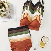 Resim Altı Renkli Kombinasyon İç Çamaşırı 