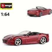Resim Burago 1:64 Ölçekli Kırmızı Ferrari California T Alaşımlı Araba Modeli - Beyaz Tekerleklerle Dönüşümlü Spor Araba, Erkek Oyuncakları İçin Detaylı Tasarım, Doğum Günü Hediyesi, Koleksiyonluk Gösterim, Araba Oyuncak, Koleksiyonluk Model, Şık Spor Araba, Dayanıklı Model 