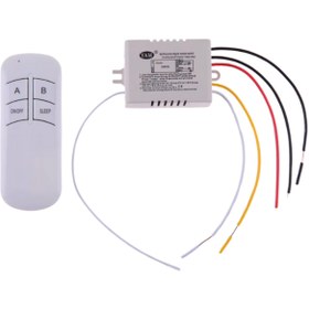 Resim DEMİRLED Uzaktan Kumandalı Kontrol Sistemi 4'lü ( 4 Kanallı Avize Kumandası ) 