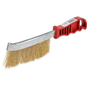Resim El Tipi Sarı Telli Fırça 75-80gr. Plastik Saplı 