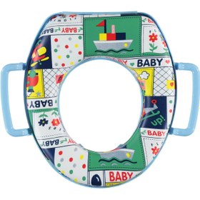 Resim Sevi Bebe Klozet Adaptörü - Mavi - Mavi / Standart 