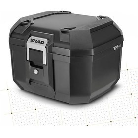 Resim Motosiklet Arka Çanta Shad Terra Alüminyum Motor Tur Çantası Black 41 Lt Siyah 