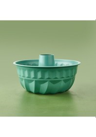Resim Excellentt Houseware Borulu Yapışmayan Kek Kalıbı - Turkuaz - 25x10 Cm Renkli 