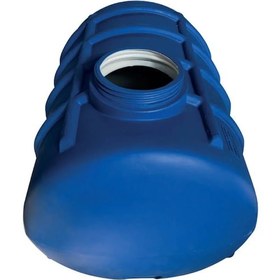 Resim Akro Polietilen 1000 Litre Yatay Mavi Çift Katman Su Deposu 