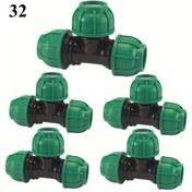 Resim Willowhaven 5 Adet Ağır Hizmet Üç Yollu Tesisat Bağlantısı - Bahçe Sulama 