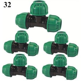 Resim Willowhaven 5 Adet Ağır Hizmet Üç Yollu Tesisat Bağlantısı - Bahçe Sulama 