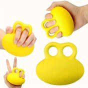 Resim Yüksek esneklikli poliüretan tutma topu, rehabilitasyon eğitimi ve parmak egzersizleri için uygun - oval tasarım, toksik olmayan el güçlendirici 