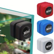 Resim 1 Adet Mini Manyetik Fırça Balık Tankı Için, Çift Taraflı Temizleme Ve Algi Kazıyıcı Ile Küçük Temizleyici, Algi Temizleme Aracı Balık Tankı Fırçası 