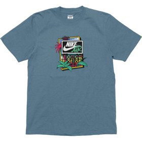 Resim Nike Air Summer - Çocuk T-Shirt - 3-4 Yaş / Antrasit Mavi 