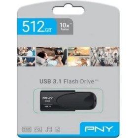 Resim PNY Attaché 4 512GB USB 3.1 Flash Bellek (FD512ATT431KK-EF) 