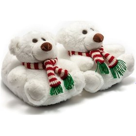 Resim Twigy Kutup Kadın Hayvanlı Panduf Beyaz 36/41 AA0641 Beyaz 