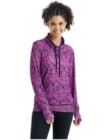 Resim Blackspade Kadın Termal Kapşonlu Sweatshirt 2. Seviye 6194 - Fuşya 