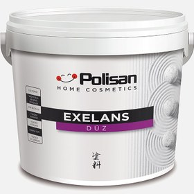 Resim Polisan 15 L Exelans Düz Beyaz Dış Cephe Boyası 