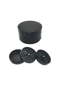 Resim Siyah 55 MM Grinder Alloy Herbal Öğütücüsü Parçalayıcı Rb88sy 