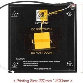 Resim MK3 Isıtıcı Tabla 214*214mm | 120W Prusa İ3 3D Yazıcı Uyumlu 