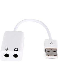 Resim Ses Kartı Çevirici 7+1 Dönüştürücü Laptop Harici Ses Kartı 