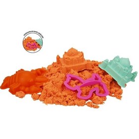 Resim Crafy Turuncu Kinetik Kum 1000 G Çok Renkli 
