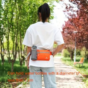 Resim Kadınlar için Ayarlanabilir Çapraz Bel Çantası - Siyah Naylon Spor Telefon Cebi, Fermuar Kapatma, Yansıtıcı Kayış ve Çoklu Bölümler ile Yürüyüş, İşe Giderken, Günlük Gereksinimler, Çapraz Çanta, İşe Giderken Aksesuar, Şık Tasarım, Güvenli Fermuar Kapatma 