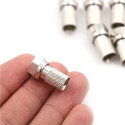 Resim Moonkip Uydu Kablosu Konnnektörü - F Connector - F Konnektörü Uydu Kablosu Için 