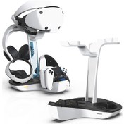 Resim Cbtx Jys Jys-p5156 Şarj Ekran Standı Sony Uyumlu Ps Vr2 / Ps5 / Ps5 Dualsense Kenar Kontrolörü, Vr Kulaklık Şarj Dock 
