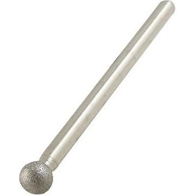 Resim Pdrplnt Jdxhlau 30 Adet 5mm Küresel Burun 3mm Shank Elmas Monte Nokta Taşlama Uçları (Yurt Dışından) 