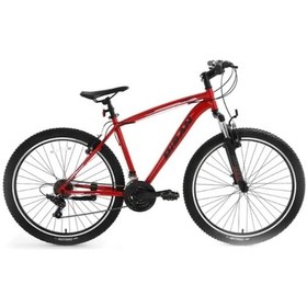Resim Bisan Leon Erkek Dağ Bisikleti 48cm V 29 Jant 21 Vites Bayrak Kırmızısı Siyah Bayrak Kırmızısı Siyah Kırmızı - Siyah 