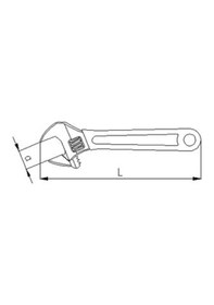 Resim İzeltaş 0600 Kurbağacık Anahtar 8 '' N11.28276 