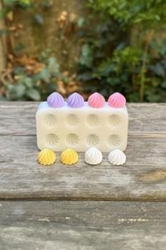 Resim Rufus Concept Beze Yedili Silikon Mum Kalıbı 