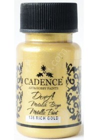Resim 136 Rich Gold Cadence Dora Metalik Boya 50 ML 