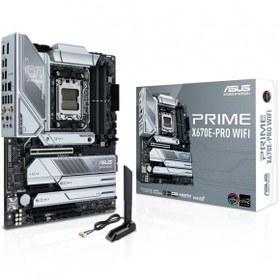 Resim Asus Prime X670E-Pro WIFI AMD X670 6400 MHz (OC) DDR5 Soket AM5 ATX Anakart 