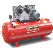 Resim Aydın Trafo 21-530 7.5 Hp 8 Bar 530 LT Tek Kademeli Çift Pistonlu Kompresör 