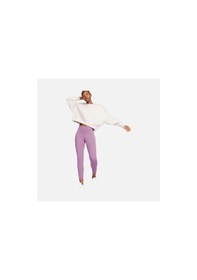Resim Nike Dri-fit Universa Medium-support High-waisted 7/8 Training Kadın Mor Spor Tayt Dq5897 Mor 