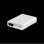 Resim ENERX Powerbank 10000 Mah 2.1 Amper Dijital Göstergeli Enr-p10188dc Beyaz 