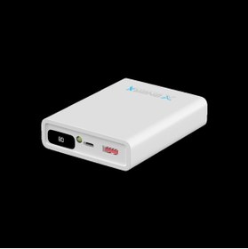 Resim ENERX Powerbank 10000 Mah 2.1 Amper Dijital Göstergeli Enr-p10188dc Beyaz 