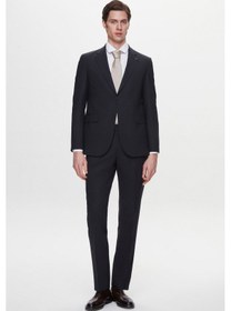 Resim Ds Damat Regular Fit Koyu Lacivert Düz Takim Elbise 5he05ob35565m 103 