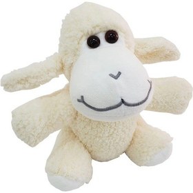 Resim Sevimli Peluş Kuzu Çok Renkli 