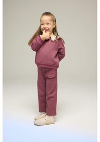 Resim Defacto Kız Bebek Beli Lastikli Pantolon G2765a525aubr204 Bordo-br204 