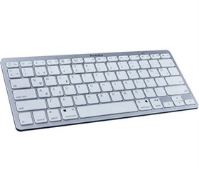 Resim Piranha 2375 Bluetooh Wireless Keyboard Kablosuz Klavye Beyaz 