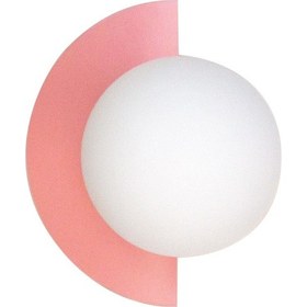 Resim Yarım Dünya Aplik Pembe 