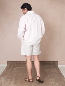 Resim Poplin Gömlek - Bebe Pembe / S 