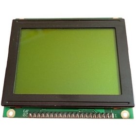 Resim Nmtg-s12864xfyhsgy-10b 128x64 Grafik Lcd Ekran Yeşil 