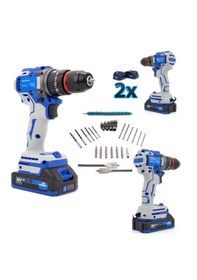 Resim Branzeg BRZB10 10 MM Kömürsüz Vidalama Matkap Mavi 