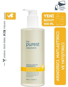 Resim The Purest Solutions Siyah Nokta Karşıtı Yağlı Ciltler İçin Salisilik Asit Arındırıcı Temizleme Jeli 400 ml 
