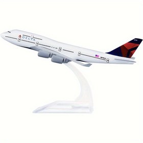 Resim Gökyüzü Detaylı, Delta Air Lines 1:400 Ölçekli Model - 16.0cm Alaşımlı Uçak, Ev Dekoru, Koleksiyoncular & Hediyeler İçin Mükemmel, Noel, Şükran Günü & Havacılık Tutkunları İçin İdeal 