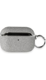 Resim Pileli Store Airpods 3 (3.nesil) Spell Simli Kılıf - Gümüş 