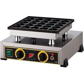 Resim Işıkgaz Silverinox Elektrikli Tekli Kalpli Bubble Waffle Makinesi 