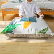 Resim Paketleme için Vakumlu Saklama Çantaları - 80cm x 60cm (80% Daha Yüksek Sıkıştırma) Giysiler, Yorganlar, Yatak Örtüleri, Yastıklar, Battaniyeler, Perdeler, Ev Eşyaları, Bagajlar, Giysi Düzenleyici Saklama Çantası için En İdeal Kapalı Çantalar 